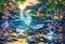 1500 Piece Jigsaw Puzzle, Jungle Paradise, Secret oasis, Underwater world, Exotic birds, Adult Puzzle, Castorland C-151875-2